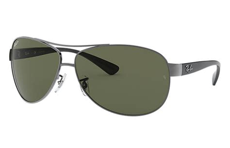 Ray-Ban RB3386 Gunmetal - Metal - Green Polarized Lenses - 0RB3386004/9A63 | Ray-Ban® USA