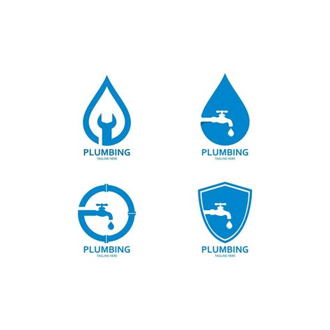 Plumbing logo vector icon illustration 16112580 Vector Art at Vecteezy