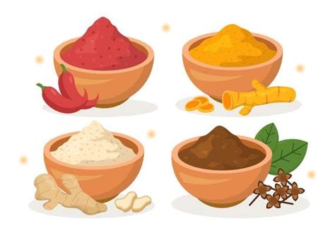 Spices Vector Art, Icons, and Graphics for Free Download