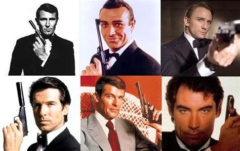 James Bond: 12(!) actors, and 26 movies in 55 years