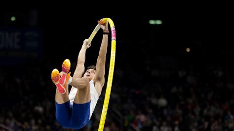 Olympic champion Mondo Duplantis breaks pole vault world record for sixth time with All Star ...