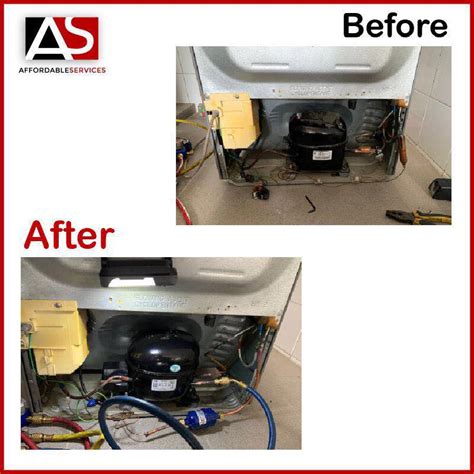 Fridge Compressor Replacement At Jalan Bahagia - Affordable Fridge Repair