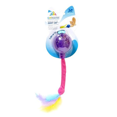 R2P Pet Catagories Zany Cat Pouncing Action Cat Toy, Multicolor - Walmart.com - Walmart.com