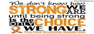 March is National Multiple Sclerosis Awareness Month