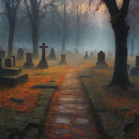 Spooky Graveyard by Epiphyllum25 on DeviantArt