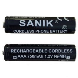 Replacement BT 6500 Cordless Phone Batteries BT6500 AAA NiMH 1.2V ...