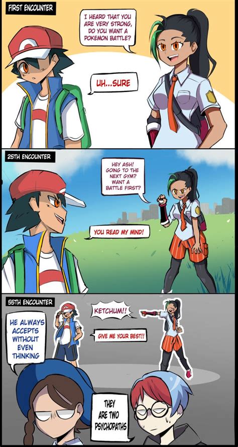 Ash encounters - Meme subido por browning306 :) Memedroid