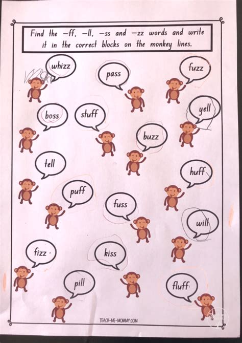 Double Final Consonant Examples