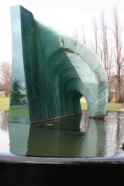 Wave Sculpture | Waves photos, Waves, Botanical gardens