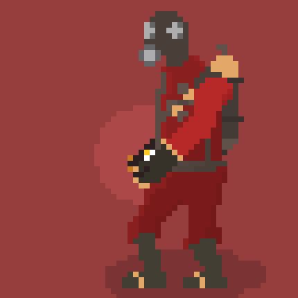 Hadouken Pyro Animation - TF2 Pixel Art by sysgallery on DeviantArt