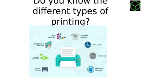 Do you know the different types of printing? by printertech220 - Issuu