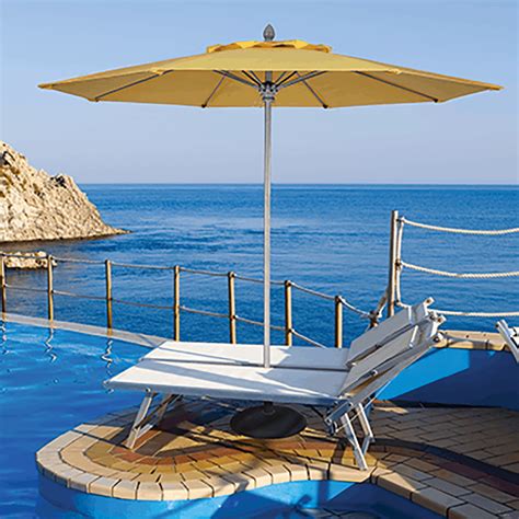 Ledge Lounger Choice Umbrella - Ultra Modern Pool & Patio