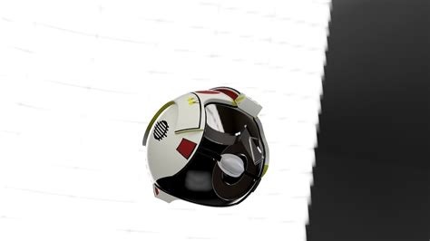 Luke Skywalker helmet 3D model 3D printable | CGTrader