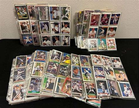 Collection of Various Baseball Cards - Creamer Auction