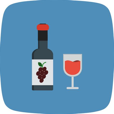 Vector Wine Icon 442327 Vector Art at Vecteezy