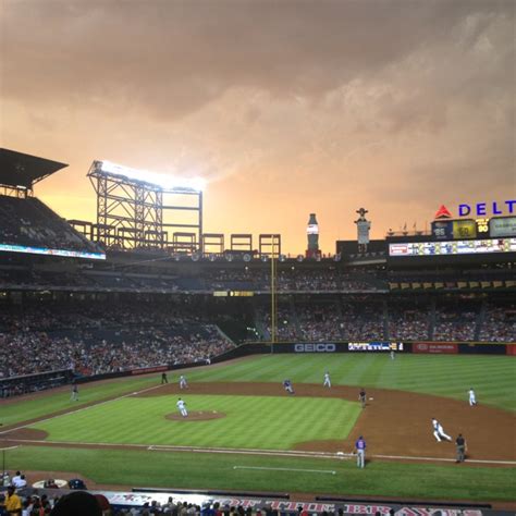 Turner Field: Atlanta Braves | Atlanta braves, Baseball stadium, Turner ...