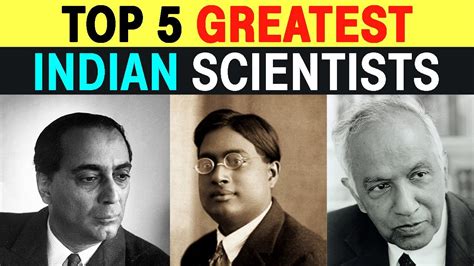 Top 5 Greatest Indian Scientists | TechMobi - YouTube