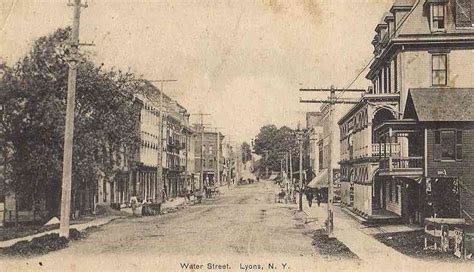 Lyons, New York, USA History, Photos, Stories, News, Genealogy ...