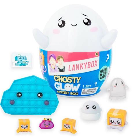 LankyBox Ghosty Glow Mystery Egg | Happy meal toys, Mystery, Cool toys