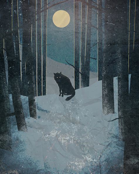 Winter Wolf Digital Art by Chris Holden - Fine Art America