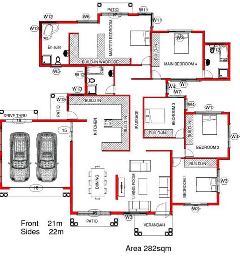 45 South Africa 4 Bedroom House Plans Pdf Free Download Most Popular ...