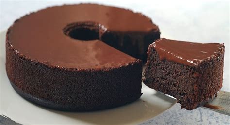 Chocolate Angel Food Cake - Kitchen Cookbook