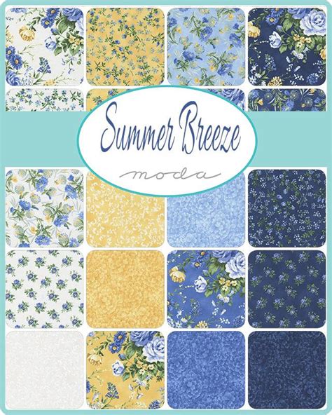 PRE-ORDER Moda Summer Breeze Fabric Charm Pack 5 - Etsy