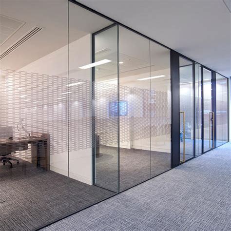 Glass Office Partitions | True Blue Glass