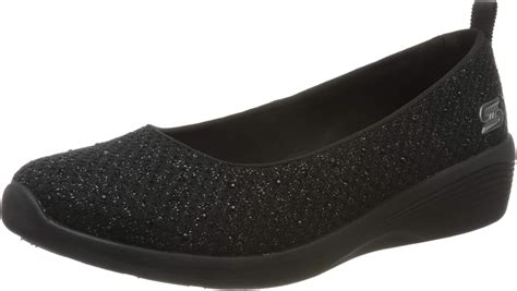 Amazon.com | Skechers Women's Slip On Trainers, 0 UK | Flats