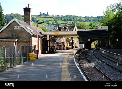 Matlock Town Train Station .Derwent valley Line/Peak stream Rail Stock ...