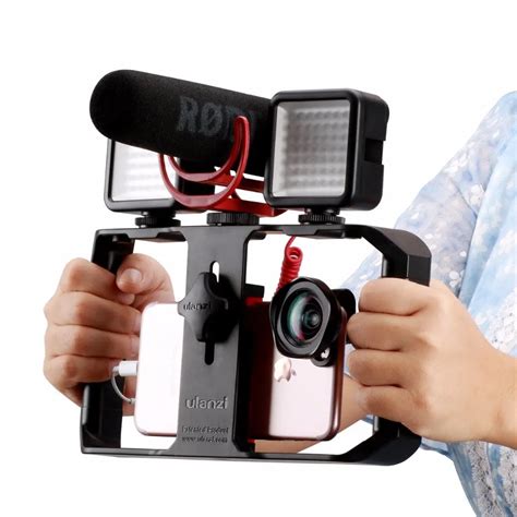 Ulanzi Stabilizer Phone Smartphone Video Case Phone Rig Handheld Smartphone Stabilizer Live ...