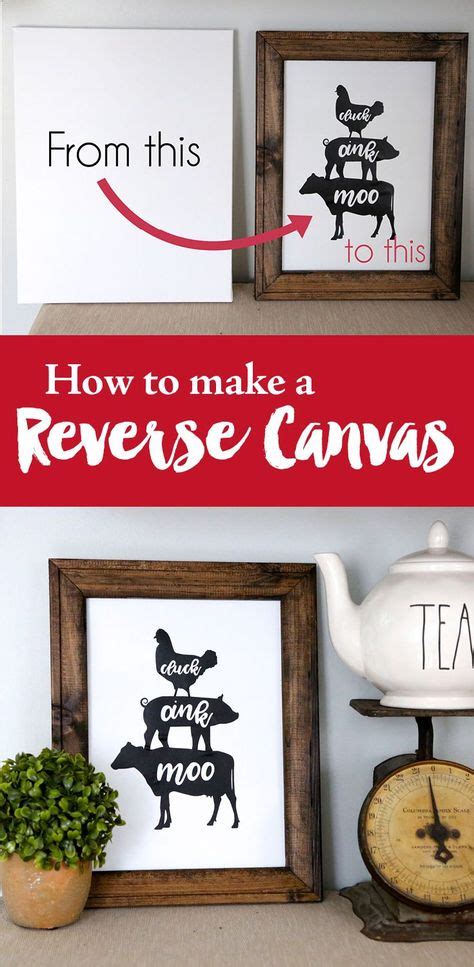 34 Cricut - Canvas ideas | cricut, canvas, farmhouse signs diy