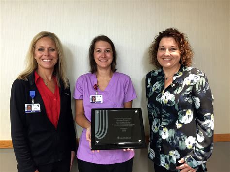 Boone County Family Medicine Receives Award | News Library | Boone County Hospital