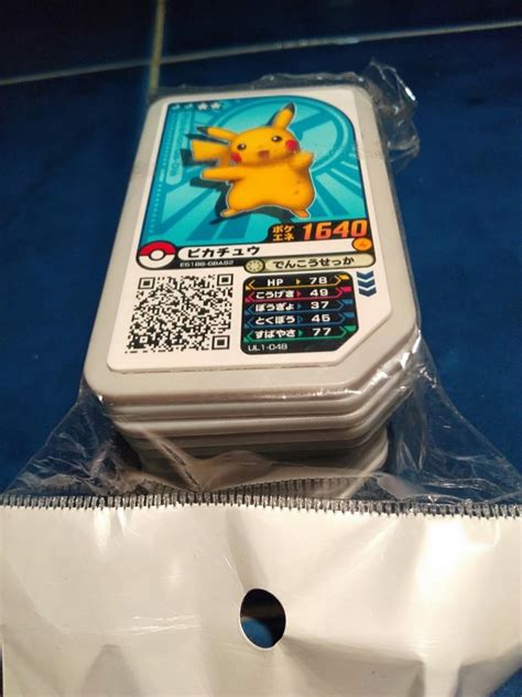 POKEMON HARD PLASTIC CARDS From Japan / One Set / 12 Cards, Hobbies & Toys, Toys & Games on ...