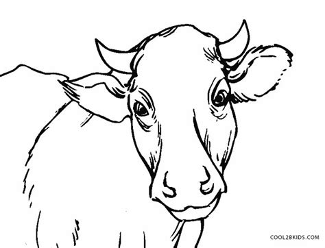 Free Printable Cow Coloring Pages For Kids | Cool2bKids