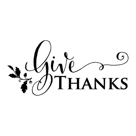 Give Thanks Acorn Wall Quotes™ Decal | WallQuotes.com