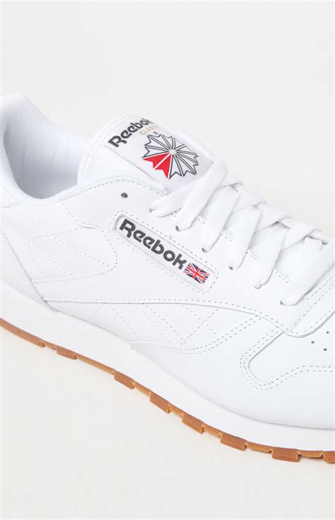 Reebok Classic Leather White Shoes at PacSun.com