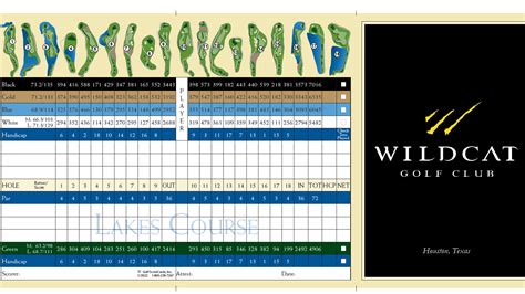 The Lakes Course Information - Wildcat Golf Club