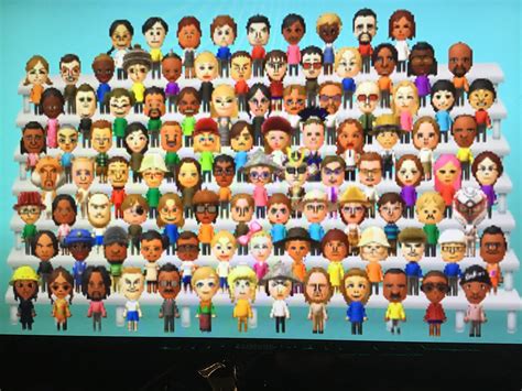 Was bored and made an island of all wii sports miis, for a fun challenge spot my favourite one ...