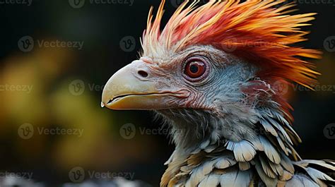 Close-up photo of a Archaeopteryx looking in their habitat. Generative ...