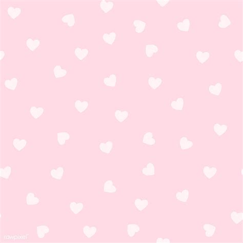 Seamless pink heart pattern vector | free image by rawpixel.com ...