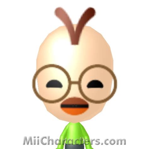 MiiCharacters.com - MiiCharacters.com - Mii Details for Chicken Little