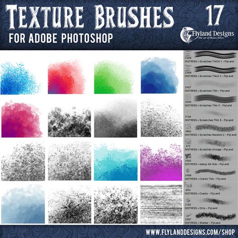 Custom Adobe Photoshop Brushes by Freelance Artist Brian Allen ...