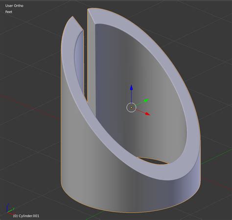 modeling - Is there any way to get a specific angle using the knife tool? - Blender Stack Exchange