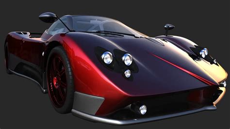 Pagani_Zonda - FlippedNormals