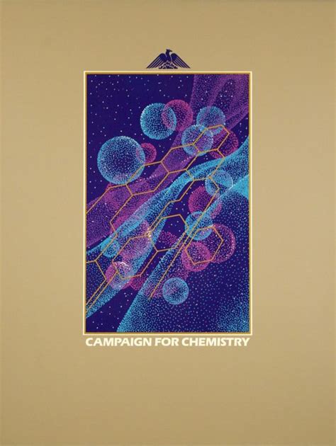 “Campaign for Chemistry” poster - Zimmerman Editions, Ltd.