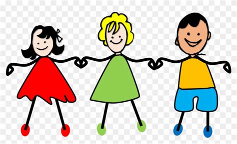 Clipart Images Of Kids Holding Hands