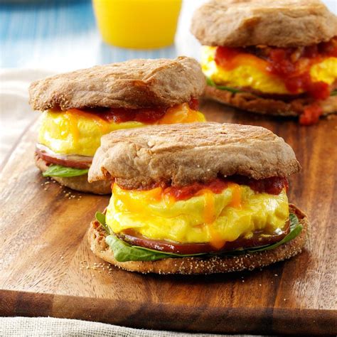 Microwave Egg Sandwich Recipe | Taste of Home