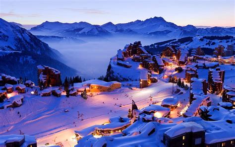 Winter Village Wallpapers - Wallpaper Cave