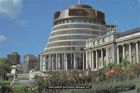 POSTALES INVENTADAS: 720. Parliament Buildings, Wellington, New Zealand